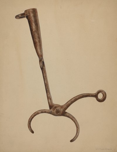 Stootblok voor Stier, ca. 1942 door William Frank