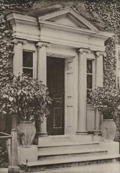 Deur, East Pallant, Chichester door William Galsworthy Davie