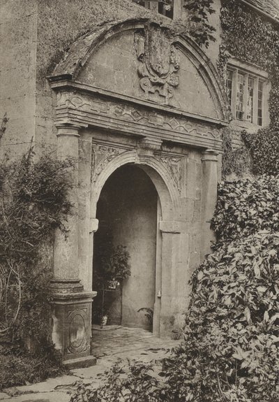 Deur, The Manor, Upper Swell, Gloucestershire door William Galsworthy Davie