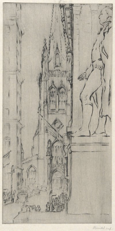 Wall Street door William George Reindel