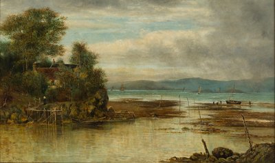 Cramond Veerboot - Waar de Rivier de Zee Ontmoet door William Gerard Barry