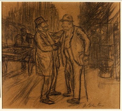 New York, Oostkant door William Glackens