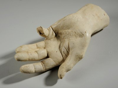 Gipsafgietsel van een Hand door William Hamo Thornycroft
