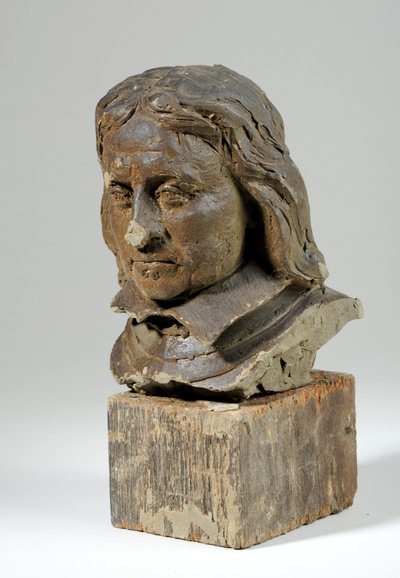 Portret van Oliver Cromwell door William Hamo Thornycroft