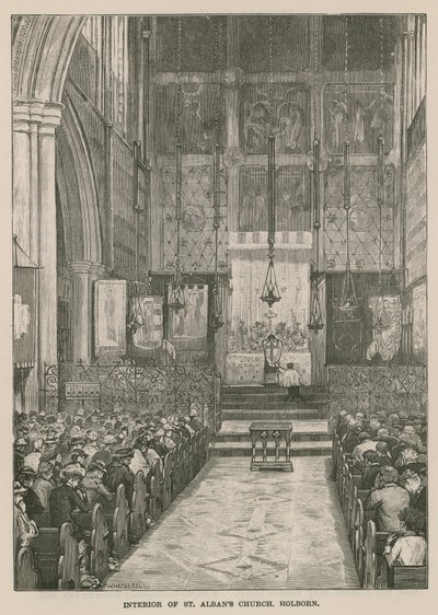 Interieur van de St Alban