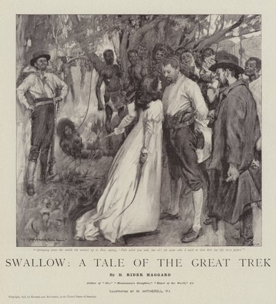 Zwaluw, een verhaal van de Grote Trek door William Hatherell