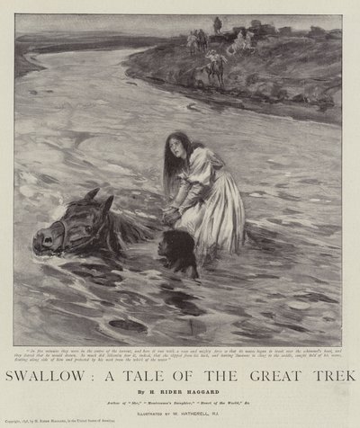 Zwaluw, een verhaal van de Grote Trek door William Hatherell