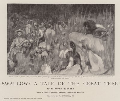 Zwaluw, een verhaal van de Grote Trek door William Hatherell