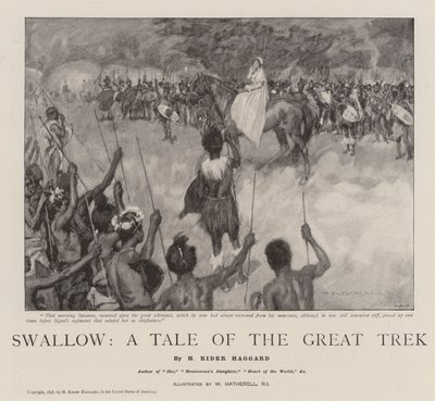 Zwaluw, Een Verhaal van de Grote Trek door William Hatherell