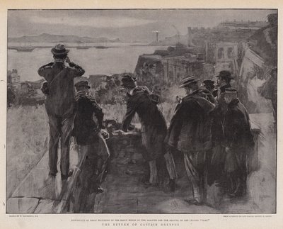 De terugkeer van kapitein Dreyfus door William Hatherell
