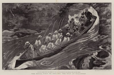 Het Koninklijk Bezoek aan Ierland, het Verblijf in Killarney door William Hatherell
