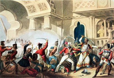 De bestorming van Seringapatam, 4 mei 1799, gegraveerd door Thomas Sutherland, 1815 door William Heath