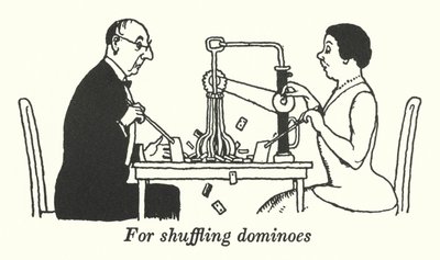 Voor het schudden van domino