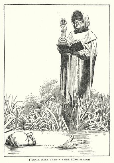 Ik zal ze een mooie lange preek geven door William Heath Robinson