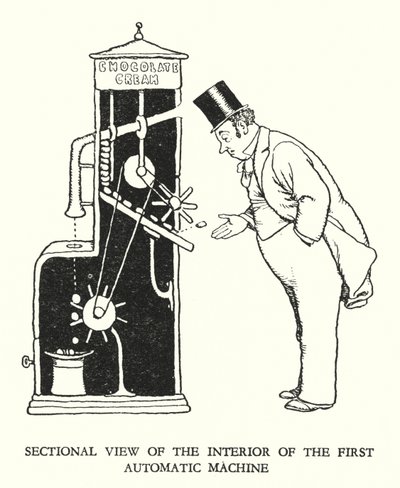 Illustratie voor Railway Ribaldry door W Heath Robinson door William Heath Robinson