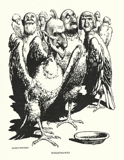 Knighthawks door William Heath Robinson