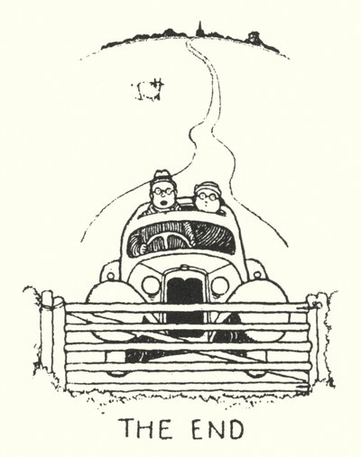 Het einde door William Heath Robinson