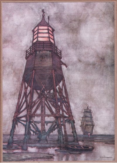 De Kustlichten van Engeland door William Heath Robinson
