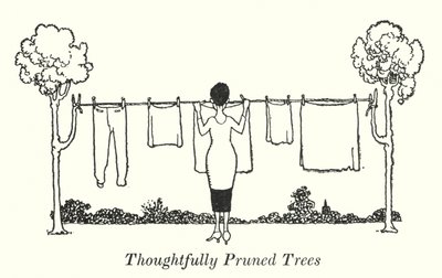 Doordacht Gesnoeide Bomen door William Heath Robinson