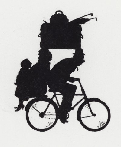 Op Tour met de Familie op de Fiets door William Heath Robinson