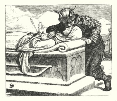 De Ballade van Oriana door William Henry (after) Hunt