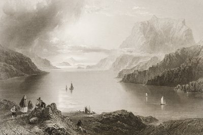 Eagle Mountain, Killeries, Connemara, County Galway, uit 