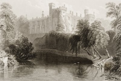 Kilkenny Kasteel, County Kilkenny, Ierland, uit 