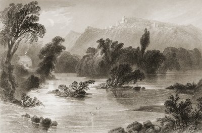 De ontmoeting van het water, Vale of Avoca, County Wicklow, uit 