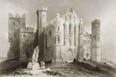 De rots van Cashel, County Tipperary, Ierland, uit 