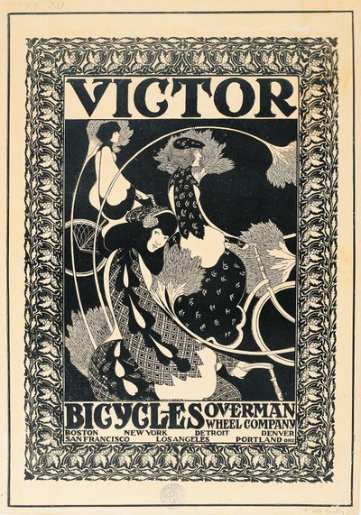 Victor fietsen door William Henry Bradley