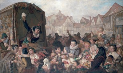 De Kermisverkoper door William Henry Fisk