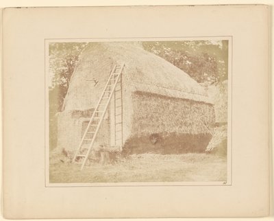 De hooiberg door William Henry Fox Talbot