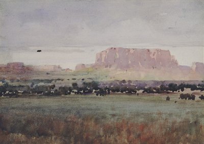 In de hoogvlakte, Colorado door William Henry Holmes