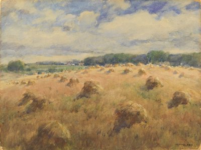 Maryland tarwevelden door William Henry Holmes