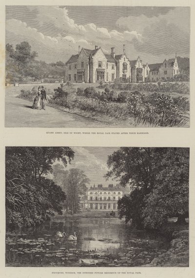 Koninklijk huwelijk van prinses Beatrice en prins Hendrik van Battenberg door William Henry James Boot