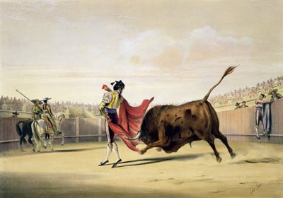 La Suerte de la Capa, 1865 door William Henry Lake Price
