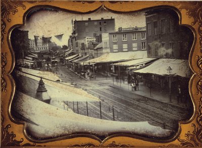 Chatham Square, New York, c.1853 door William Henry Lewis