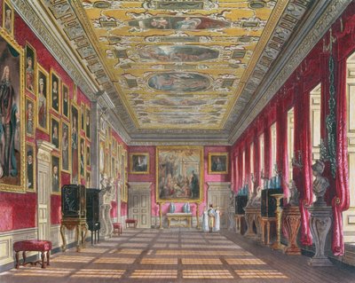 De koningsgalerij, Kensington Palace uit Pyne