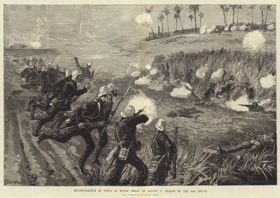 Verkenning in kracht bij Kindji Osman op 5 augustus, aanval van de 60th Rifles door William Heysham Overend