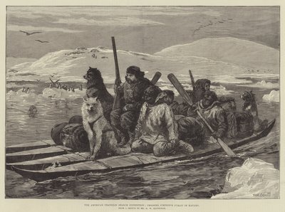 De Amerikaanse Franklin Zoekexpeditie, het Oversteken van Simpson