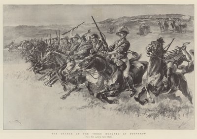 De aanval van de Driehonderd bij Doornkop door William Heysham Overend