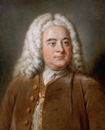 Portret van George Frederick Handel (1685-1759) door William Hoare