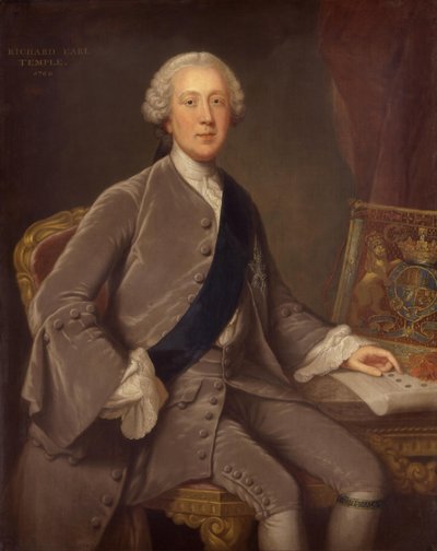 Richard Grenville-Temple, 2e graaf Temple door William Hoare