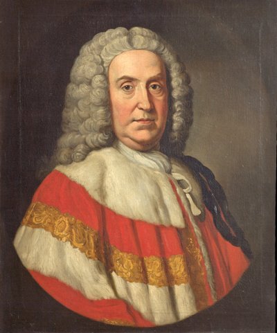 William Pulteney, Graaf van Bath, ca. 1758 door William Hoare