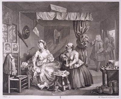 Het Hoerenleven, plaat III, uit 