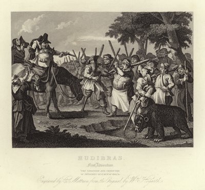 Hudibras door William Hogarth