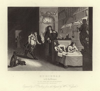 Hudibras door Samuel Butler door William Hogarth