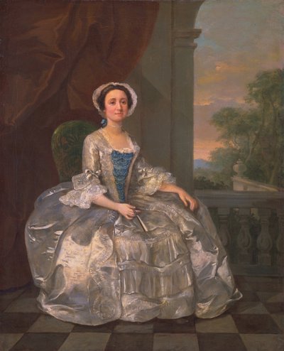Mary Hoadly, c.1742 door William Hogarth