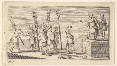 Schandelijke ontslag John Beaver, Romeinse militaire straffen, 1725, na 1725 door William Hogarth