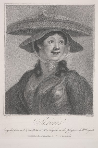 Garnalen! door William Hogarth